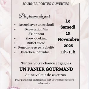 Inscription porte ouverte