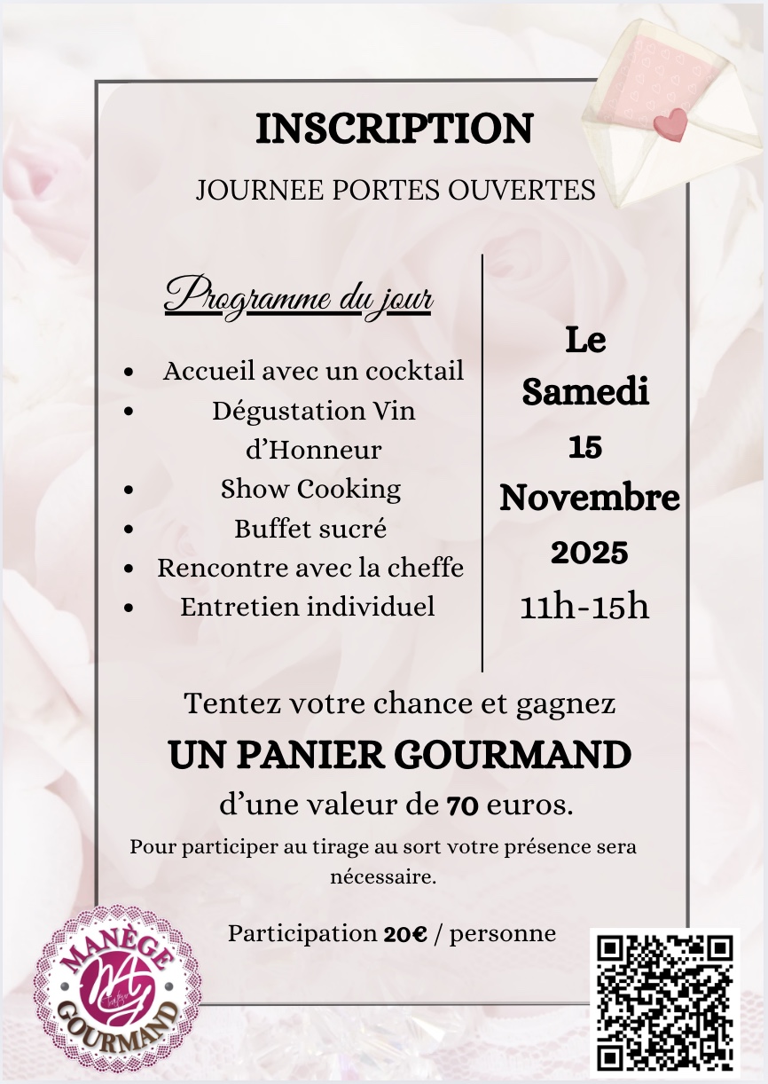 Inscription porte ouverte